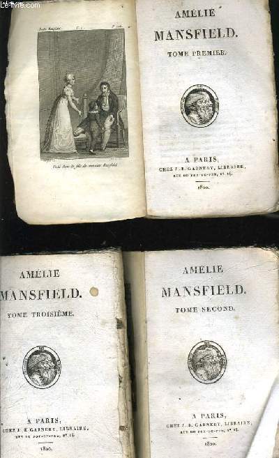 AMELIE MANSFIELD en 3 tomes