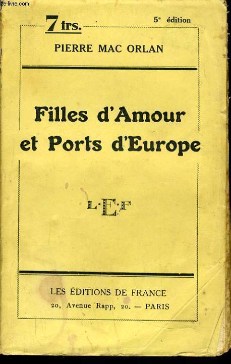 FILLES D'AMOUR ET PORTS D'EUROPE