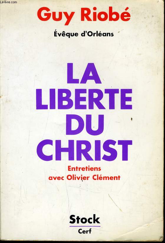 LA LIBERTE DU CHRISTentretien avec Olivier Clment