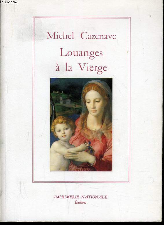 LOUANGE A LA VIERGE hymnes latines  Marie (IVe - XVIe sicle)