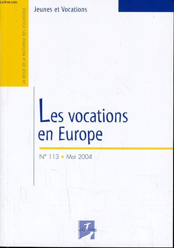 JEUNES ET VOCATIONS n113 : Les vocations en Europe