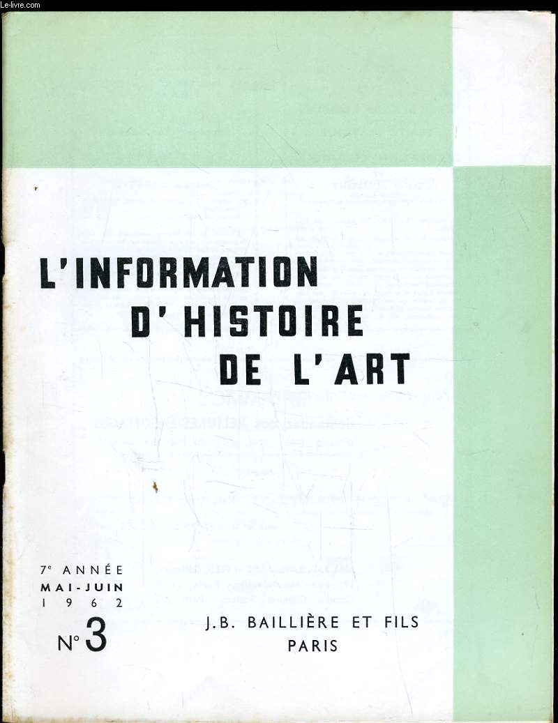 INFORMATION D'HISTOIRE DE L'ART n3 : Archologie arienne et chronologie - Enluminures gothiques - Le manirisme : Histoire d'un terme