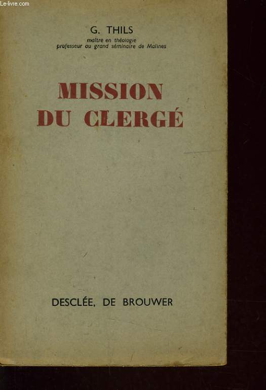 MISSION DU CLERGE