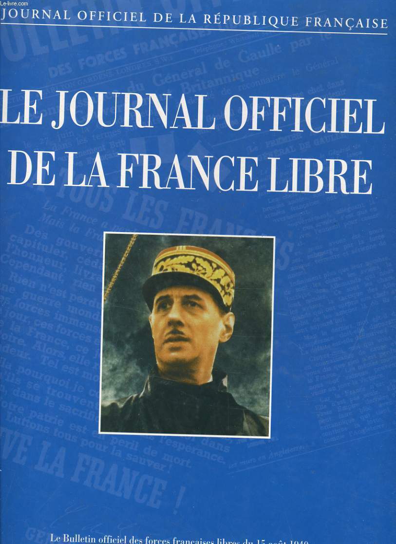 JOURNAL OFFICIEL DE LA FRANCE LIBRE N4283