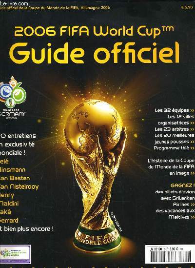 2006 FIFA WOLRD CUP GUIDE OFFICIEL