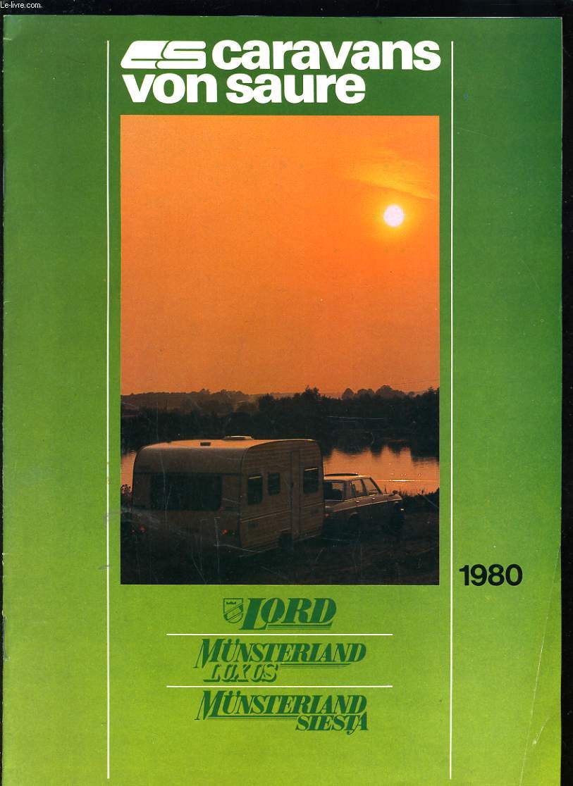 CARAVANC VON SAURE - CATALOGUE 1980