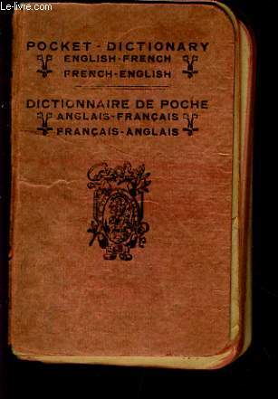DICTIONNAIRE DE POCHE ANGLAIS-FRANCAIS / FRANCAIS-ANGLAIS