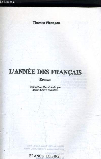L'ANNEE DES FRANCAIS.