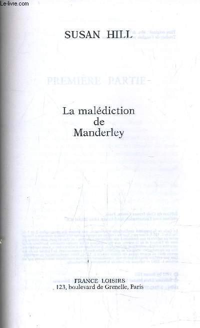 LA MALEDICTION DE MANDERLEY.