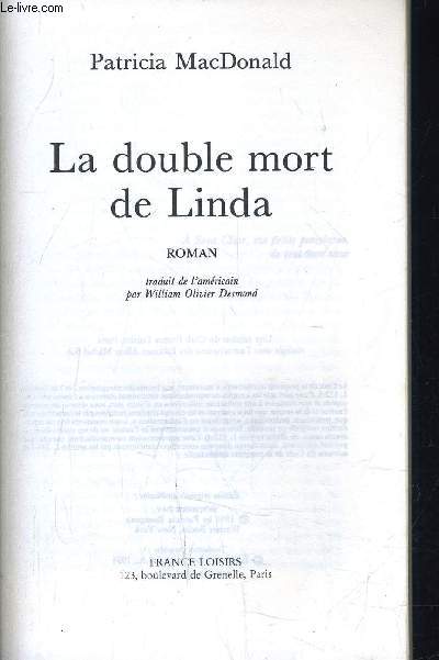 LA DOUBLE MORT DE LINDA.