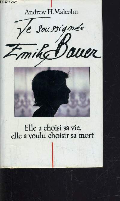 JE SOUSSIGNEE EMILY BAUER.