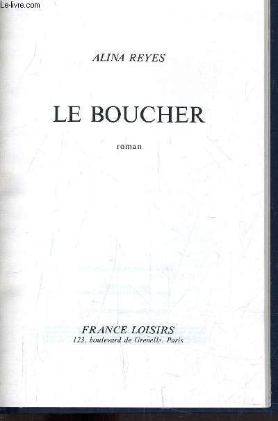 LE BOUCHER.