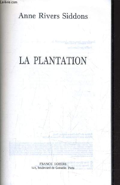 LA PLANTATION.