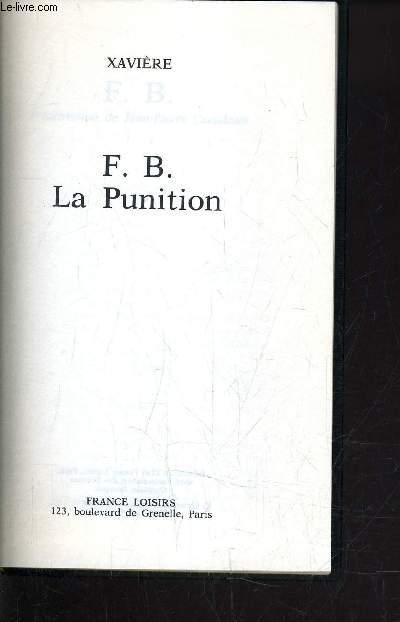 F.B. LA PUNITION.