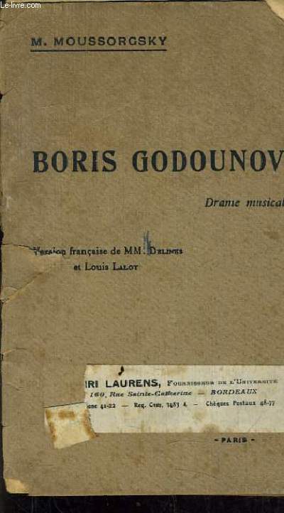 BORIS GODOUNOV.