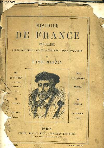 HISTOIRE DE FRANCE POPULAIRE DEPUIS LES TEMPS LES PLUS RECULES JUSQU'A NOS JOURS - les philosophes du 18me sicle - voltaire - l'encyclopdie - les philosophes (suite) - rousseau - les conomistes - Louis XV (fin).