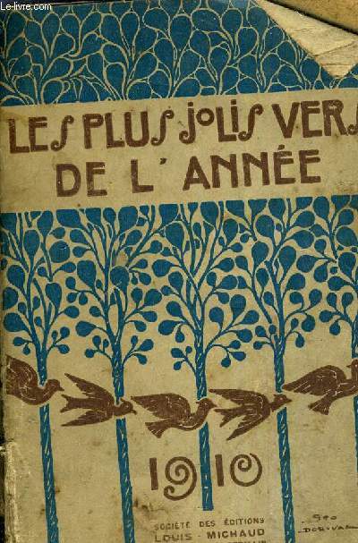 1910 - LES PLUS JOLIS VERS DE L'ANNEE.