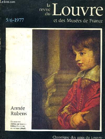 LA REVUE DU LOUVRE ET DES MUSEES DE FRANCE - 516-1977 - XXVIIE ANNEE.