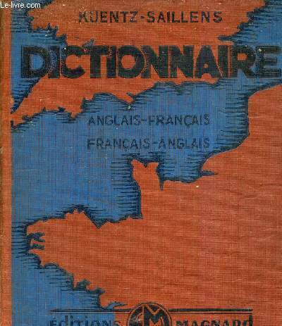 DICTIONNAIRE ANGLAIS FRANCAIS ET FRANCAIS ANGLAIS - N400.