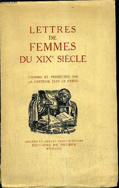 LETTRES DE FEMMES DU XIXE SIECLE.