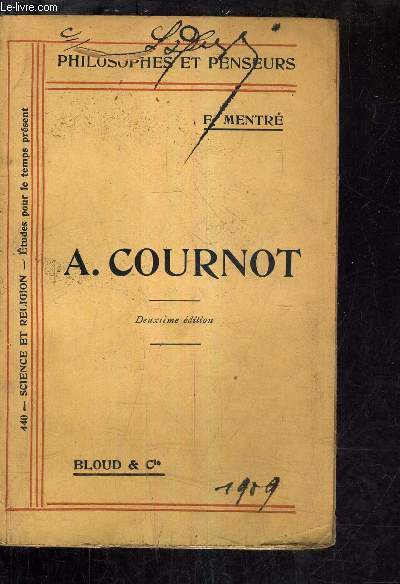 A.COURNOT.