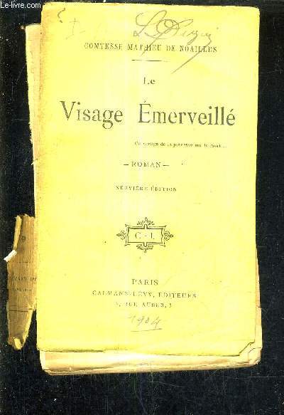 LE VISAGE EMERVEILLE / 9E EDITION .