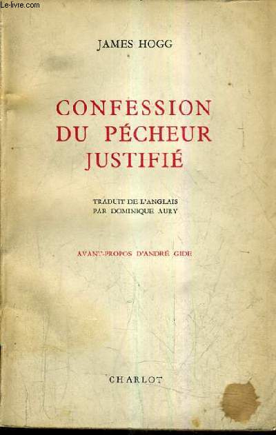 CONFESSION DU PECHEUR JUSTIFIE.