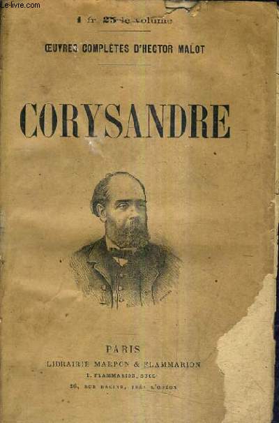 CORYSANDRE / OEUVRES COMPLETES D'HECTOR MALOT .