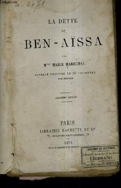 LA DETTE DE BEN AISSA / 2E EDITION.