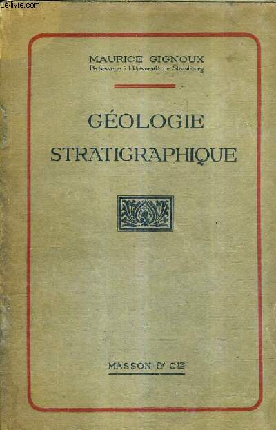 GEOLOGIE STRATIGRAPHIQUE.