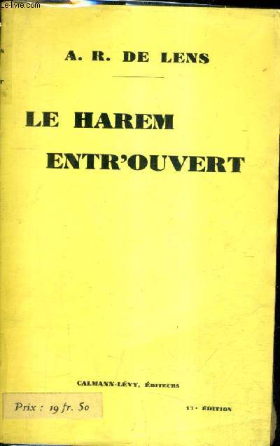 LE HAREM ENTR'OUVERT.