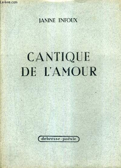 CANTIQUE DE L'AMOUR.