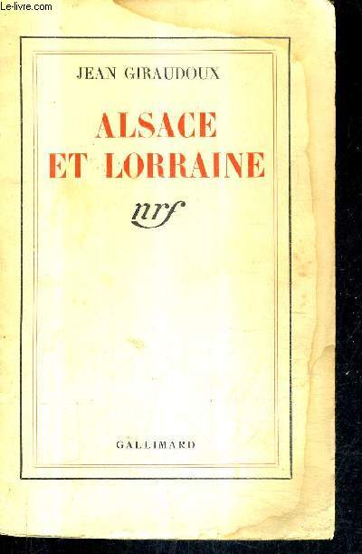 ALSACE ET LORRAINE.