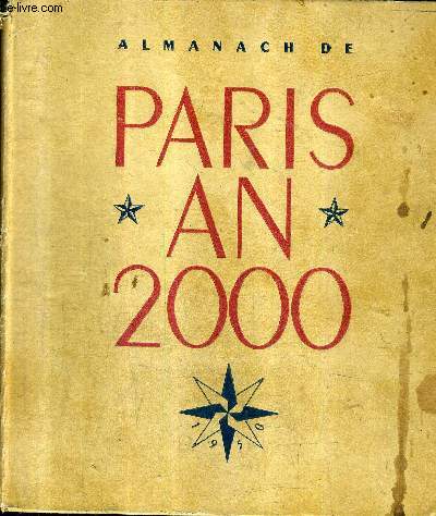 ALMANECH DE PARIS AN 2000.