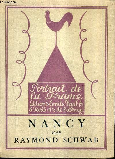 NANCY / COLLECTION PORTRAIT DE LA FRANCE N7.