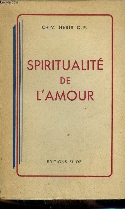 SPIRITUALITE DE L'AMOUR.