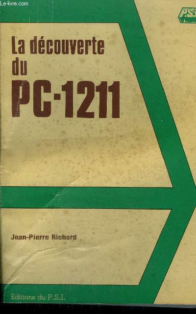 LA DECOUVERTE DU PC-1211.