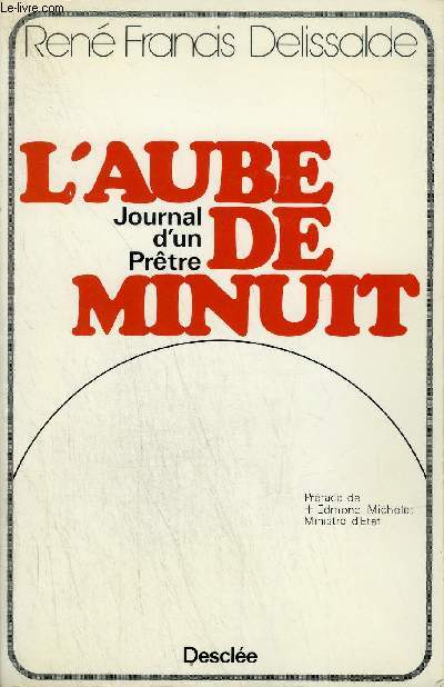 L'AUBE DE MINUIT - JOURNAL D'UN PRETRE