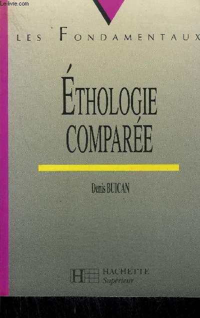 ETHOLOGIE COMPAREE