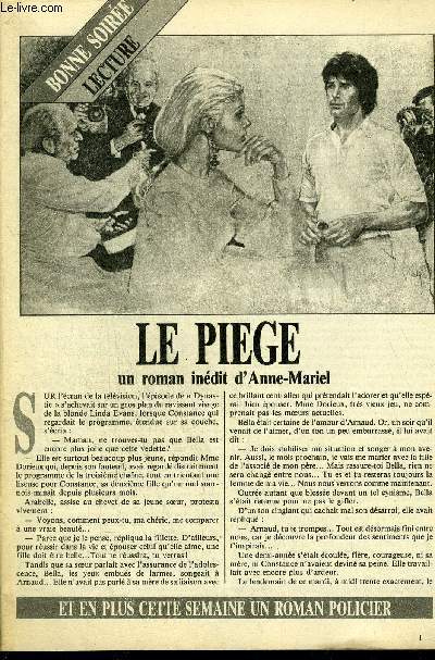 BS LECTURE N3467 - LE PIEGE + L'AMI DES POISSONS