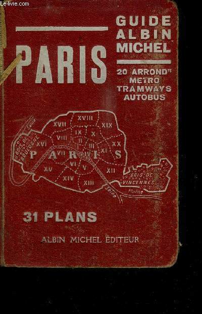 PARIS - GUIDE ALBIN MICHEL