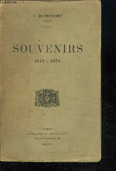 SOUVENIRS 1848-1878