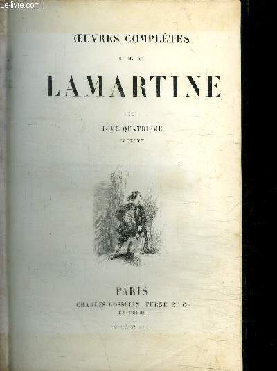 OEUVRES COMPLETES DE M. DE LAMARTINE - TOME 4 - JOCELYN