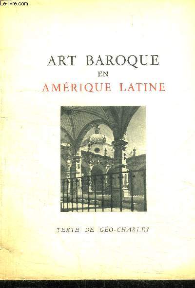 ART BAROQUE EN AMERIQUE LATINE / COLLETION