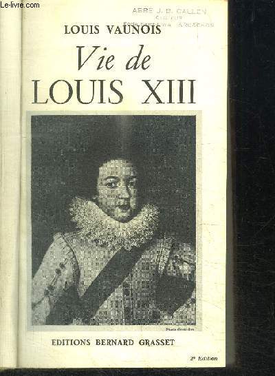 VIE DE LOUIS XIII