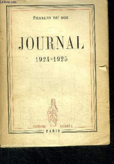 JOURNAL 1924-1925 + 1921-1923 - 2 volumes