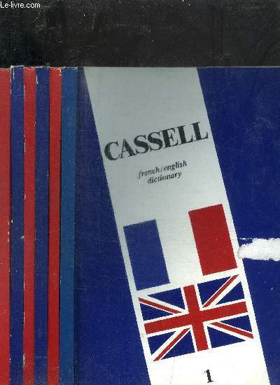 CASSELL'S NEW FRENCH-ENGLISH / ENGLISH-FRENCH DICTIONARY - 6 VOL