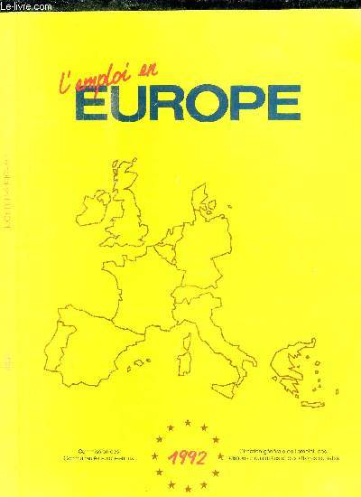 L'EMPLOI EN EUROPE 1992