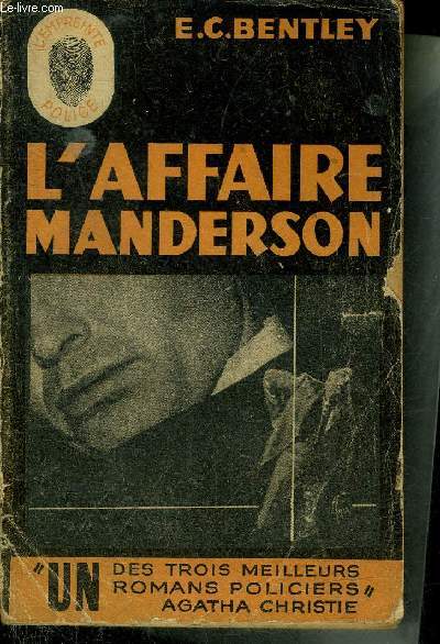 L'AFFAIRE MANDERSON - COLLECTION L'EMPREINTE POLICE.