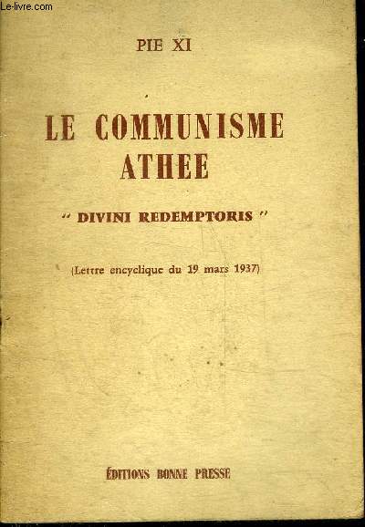 LE COMMUNISME ATHEE 